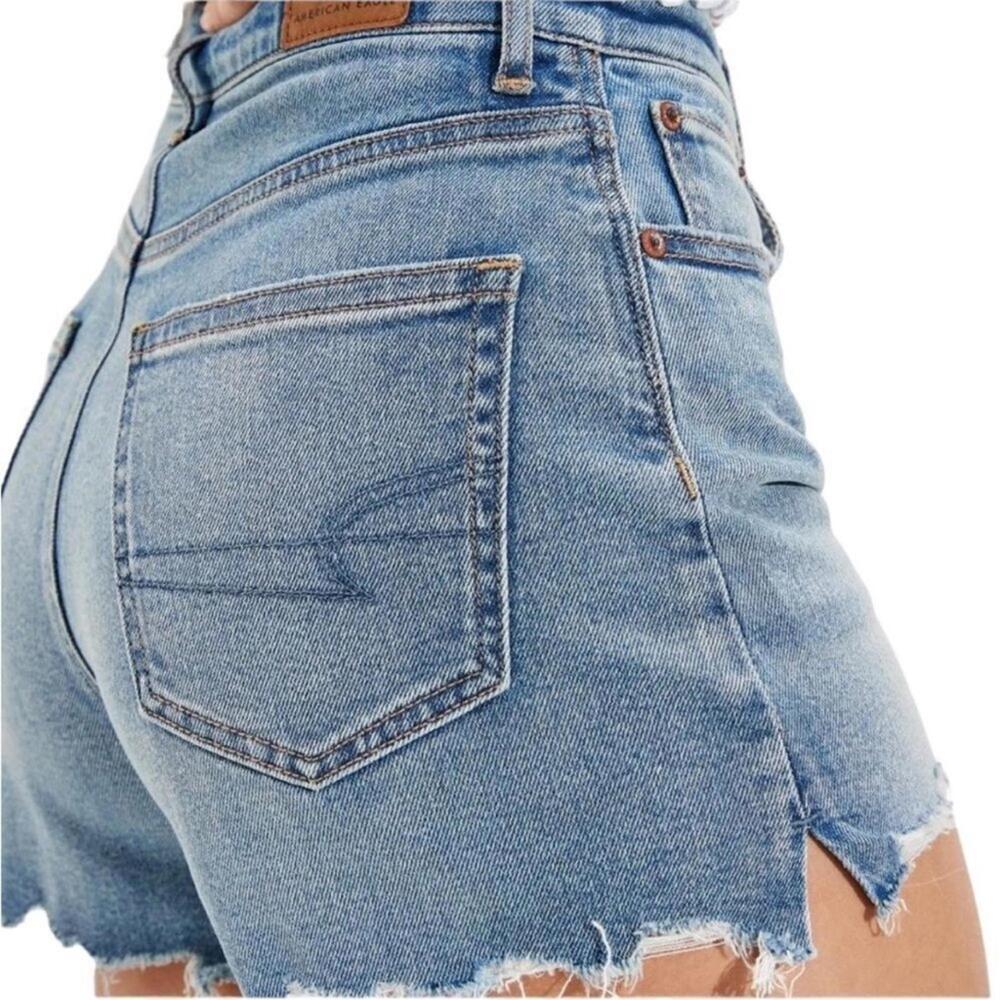 American Eagle Highest Rise 90s Boyfriend Cutoff Denim Shorts